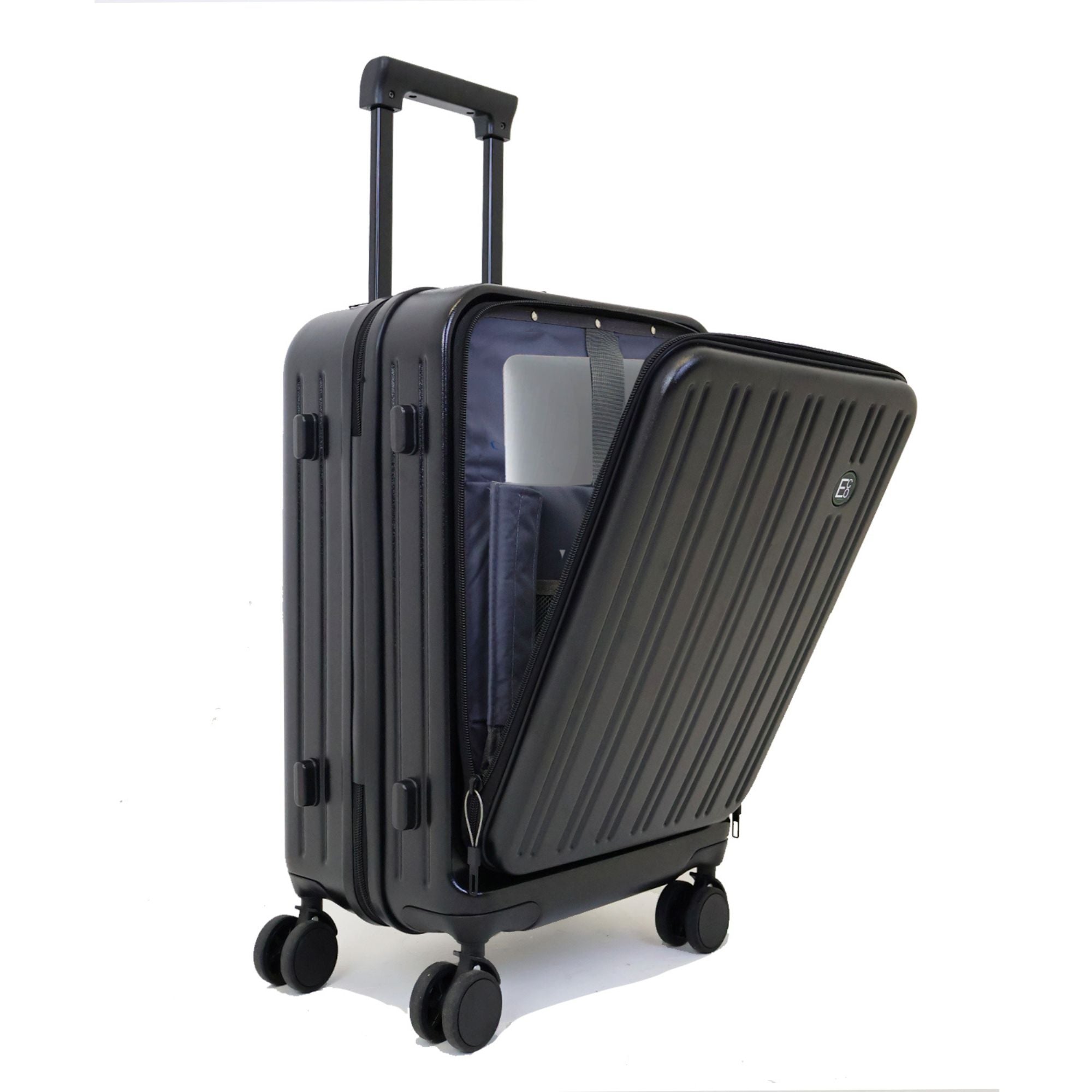 Seattle Laptop Carry On Hardshell Luggage Case - 55cm