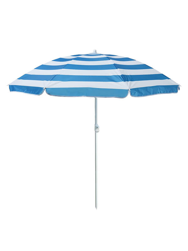 Striped Beach Umbrella