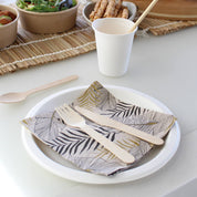 Disposable Biodegradable Cutlery Set - 80 Pieces
