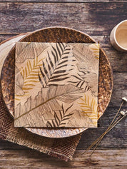 Our disposable thick tan eco-friendly serviettes are made from recycled paper. It is 100% compostable within 45 days and it comes in a set of 20, which is ideal for dinner parties, picnics and camping trips. 