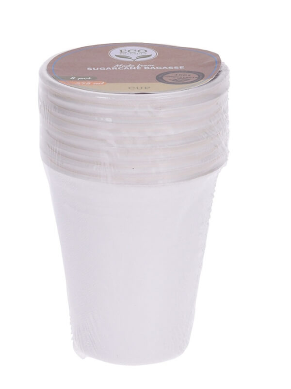 Made from natural Sugarcane fibers, these cups are 100% eco-friendly and compostable. Made from strong material that can withstand both hot and cold drinks without getting soggy, these cups are ideal for any gathering. Simply throw them away in the recycling bin or compost them once used.