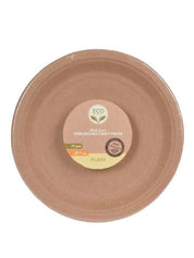 There's no longer a need to sacrifice convenience for going green. Our Biodegradable plates take the best of both worlds. The paper plates use durable plant fiber in their construction. These fibers are naturally stronger and more durable than traditional paper plates. Our plates feature a beautiful natural beige color, which complements any occasion!