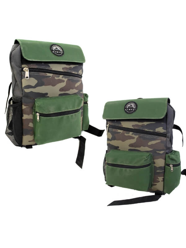 Kymani Hiking Backpack with Detachable Chair - Green