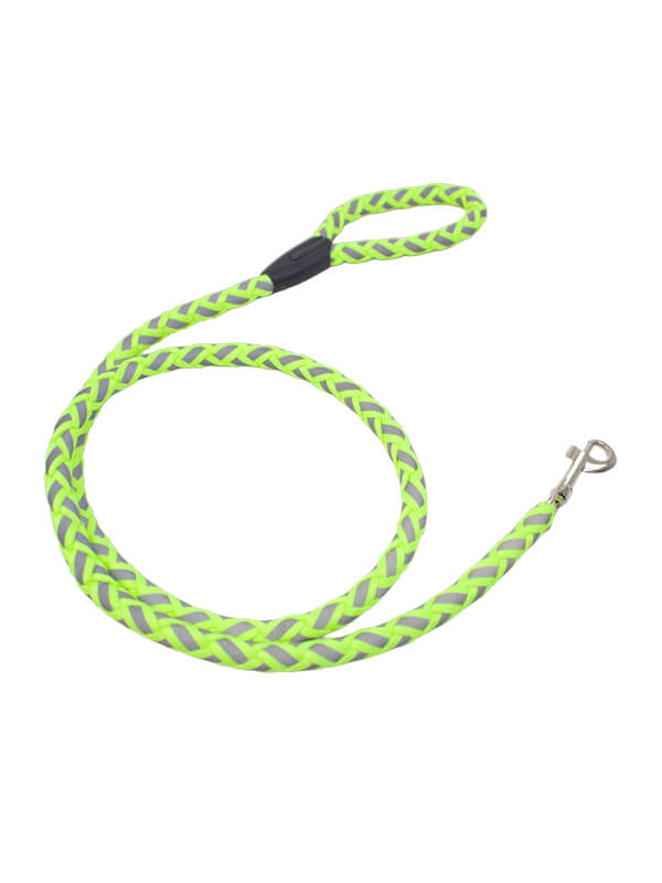 Safe for every night stroll  Our neon reflective dog leash keeps you and your pet safe. Enjoy the pleasures of walking your best friend, day or night.