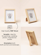 Natural Wooden Picture Frame