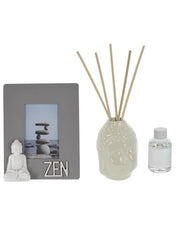 Zen Zone - Buddha Diffuser & Photo Frame Set