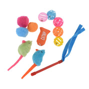 Cat Toy Value Pack - Set of 12 Toys