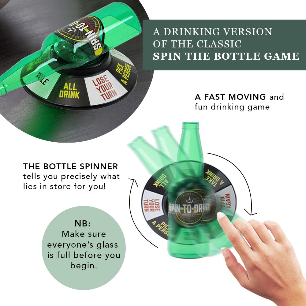 Drinking Game - Spin the Bottle