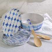 Vaisselle Cuillère et Fourchette en Bambou - 4 Pièces - 30cm - Écologique