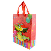 Small Gift Bag with 3D Animal Print - Set of 4