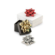 Gold, Silver & Red Christmas Gift Wrapping Bow