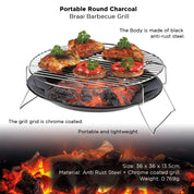 Small Portable Charcoal Braai Barbecue Grill