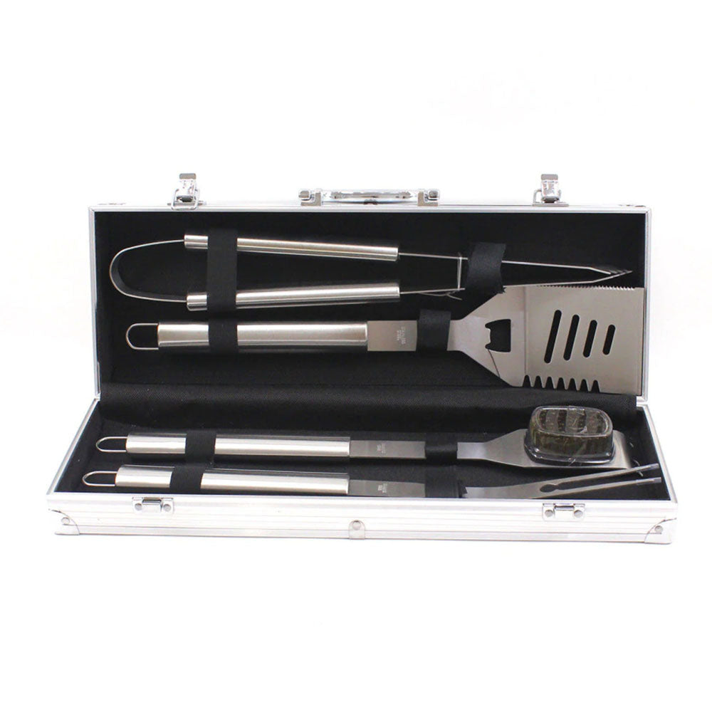 scraper. Case: 46 x 16 x 8cm. Tools: 43cm. Material: Stainless steel & Aluminium. C80210330 - 8711295996788