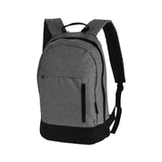 Laptop Backpack - Black and Grey Design - 18 Litres