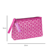 Eco lifestyle - ecolifestyle.shop Cotton Toiletry Bag with Net versatile wash bag that can be used as a traditional toiletry bag or shaving kit bag, a safe place to store your healthcare items while traveling. 1 x Large compartment 1 x Zipper Size: 21 x 12 x 4cm. Material: Cotton with Net. DB9215410