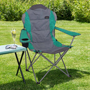 Chaise pliante avec porte-gobelet et sac de transport - Jumbo Deluxe Design