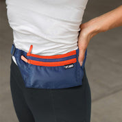 Travel Waist Belt - Moon-Bag with 2 Pockets & Adjustable Strap