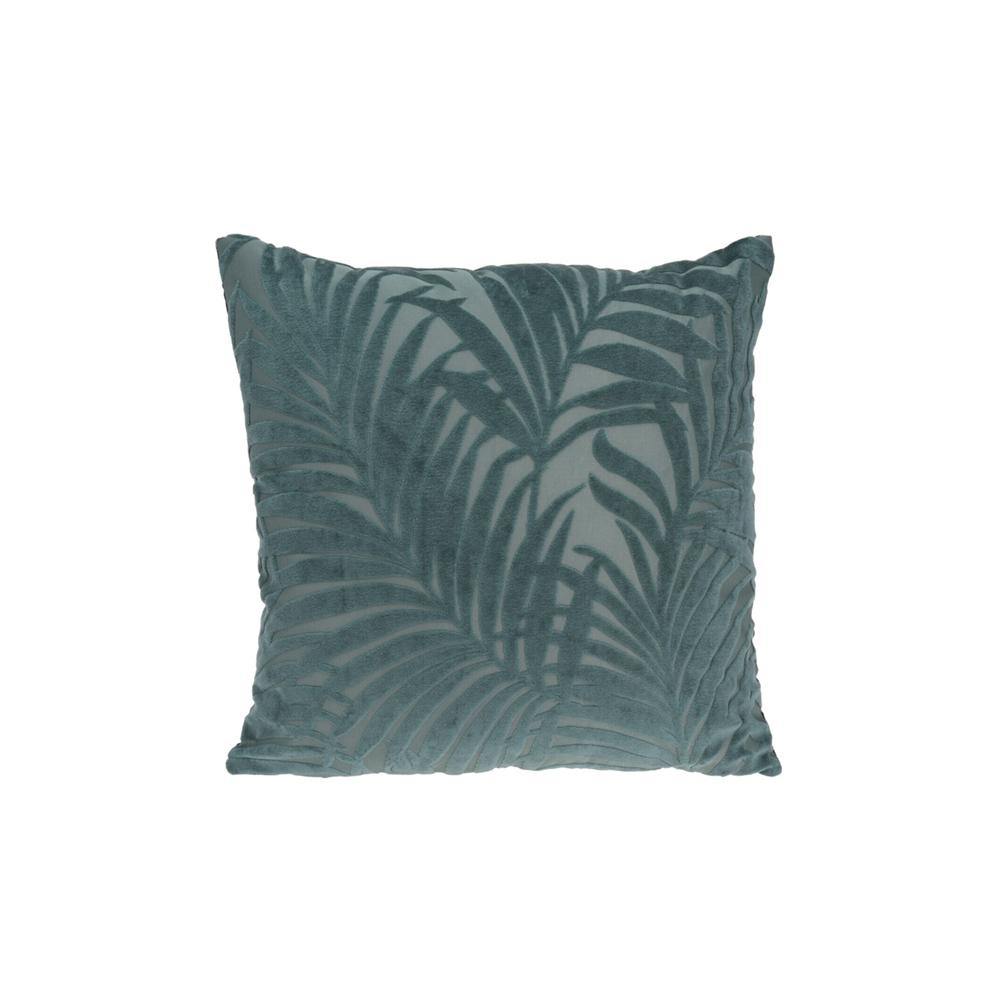 Eco lifestyle - ecolifestyle.shop Tropical Velvet Square Cushion - 45cm. The materials used to make this cushion is soft and comfortable. No harm to the skin. Tropical palm leaves print. 3 x Assorted colours Green, Grey, and Pink. Hidden zipper for extra comfort. Size: 45 x 45cm. Material: Front Velvet Cut - Back Suede - 100% Poly filling. NB6100230 - 8719987471001 - black friday