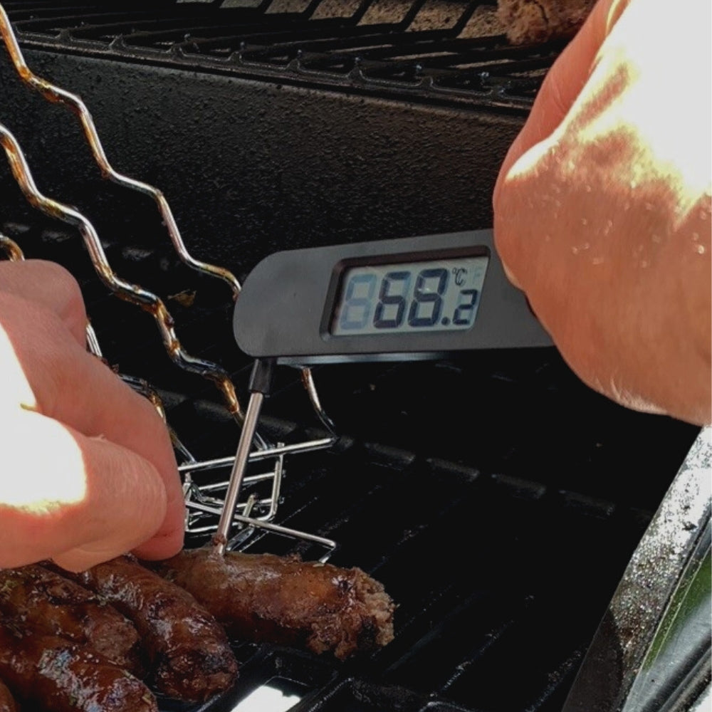 Food Thermometer with Digital LCD Screen 50°C to 200°C