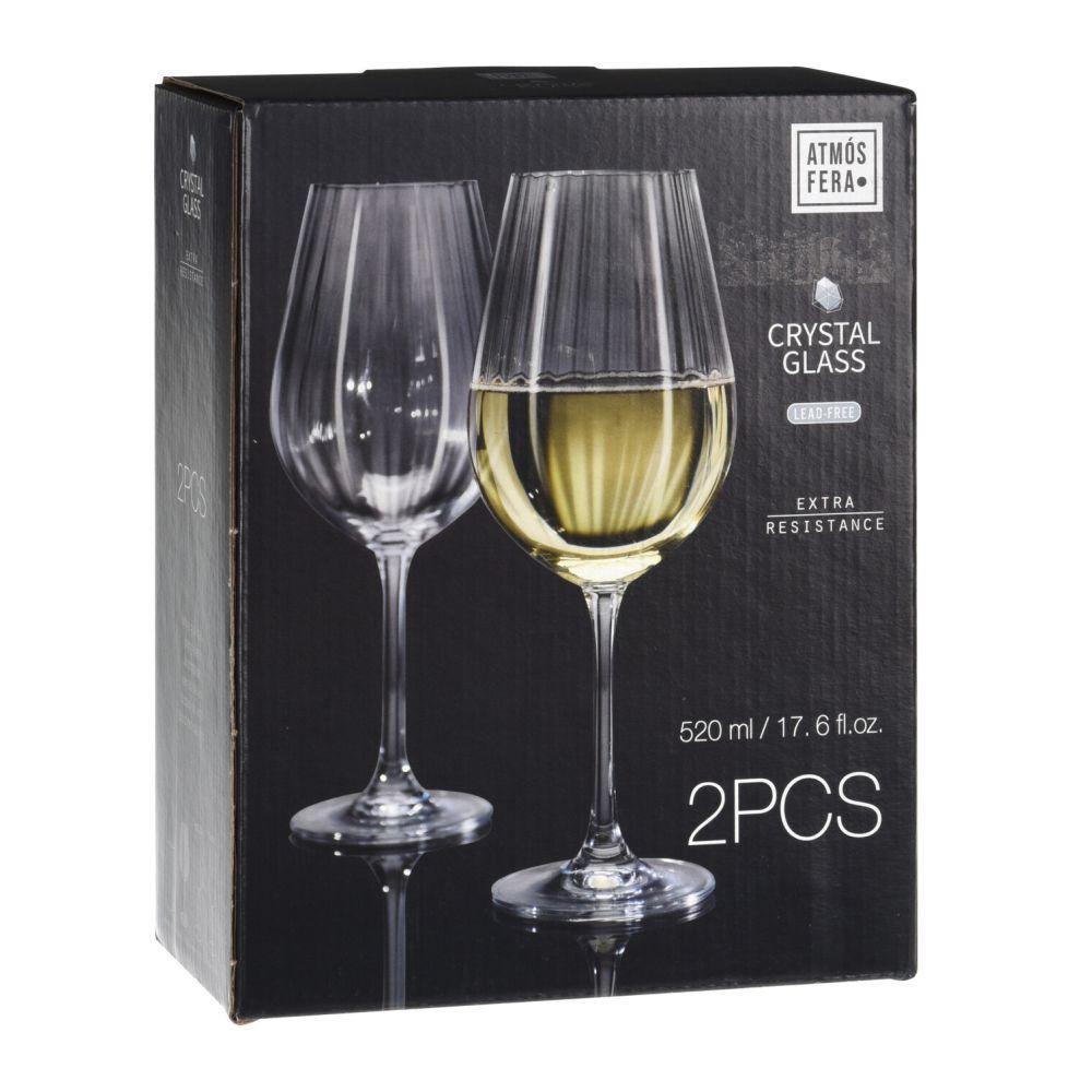 520ml Crystalline White Wine Glass - Set of 2 - Ecolifestyle.shop