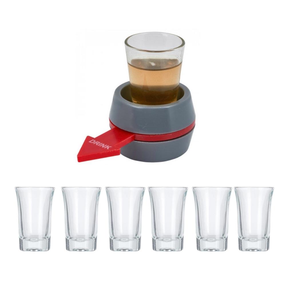 Drinking Game - Spin The Shot with Shot Glasses