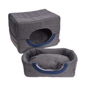 Pet Bed for Small to Medium Pets - 2-in-1 Design