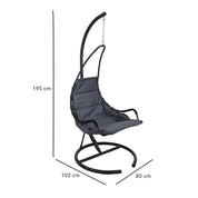 Hanging Steel Chair - Capacity 140kg