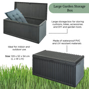 DIY Recycled Garden Storage Box 295L