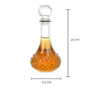 Crystal Whiskey Decanter Lid - 550ml